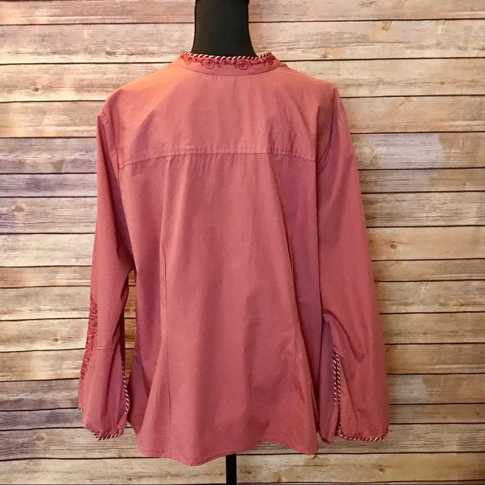 SOLD Embroidered Tunic 2X - Picture 3 of 7